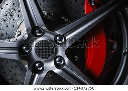 Car detailing series : Clean super car disc-brake