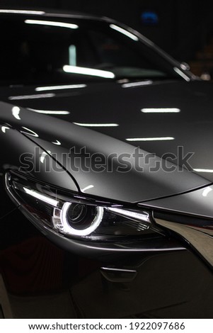Car detailing series : Headlights. Glass coating
