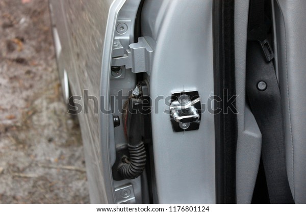 Car details. Car door
lock