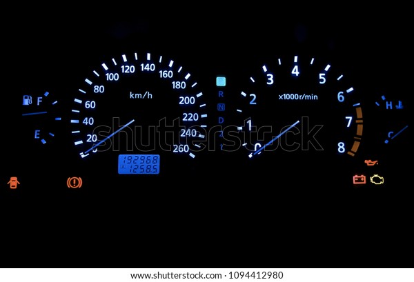 Car Digital Dashboard\
Speedometer