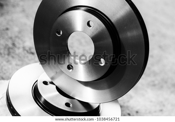 Car disk brakes system
black and white