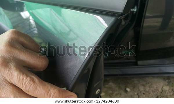 Car Door Edge Guards Rubber Seal Stock Photo Edit Now 1294204600