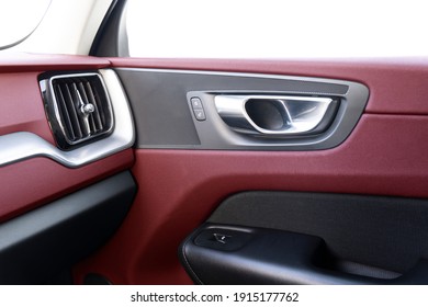 inside car door panel