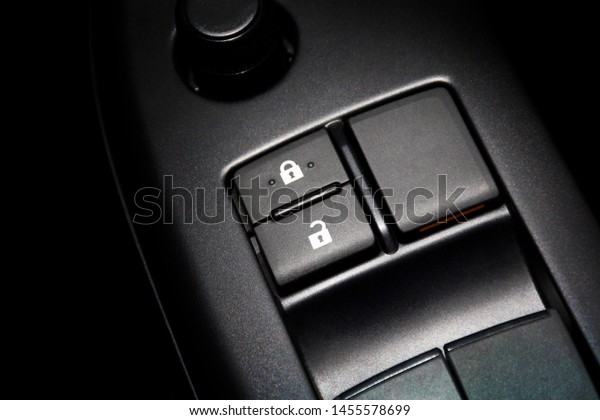 Car Door Lock Button Lock Unlock Stock Image Download Now