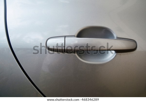 Car door lock and
handle