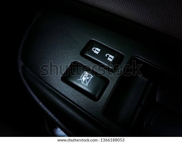 Car Door Panel Control Switch Car Stock Photo Edit Now