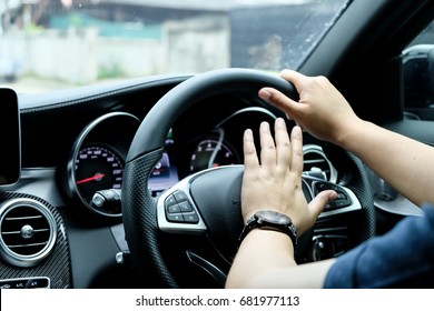 Car Driver Honking  - Shutterstock ID 681977113