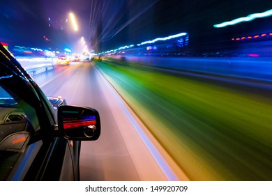  Car Driving Fast