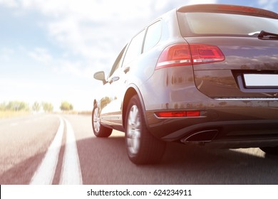 Car Driving On Road