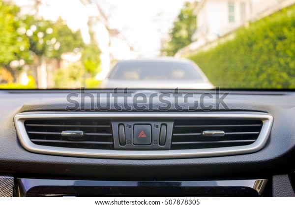 car emergency\
light button with\
background