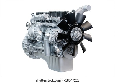 Car Engine Isolated