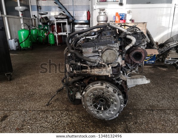 Car Engine Restoration,\
Realistic