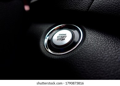 Car Engine Start Button Smart Stock Photo 1790873816 | Shutterstock