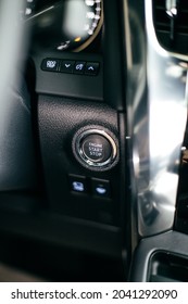 Car Engine Start Stop Button