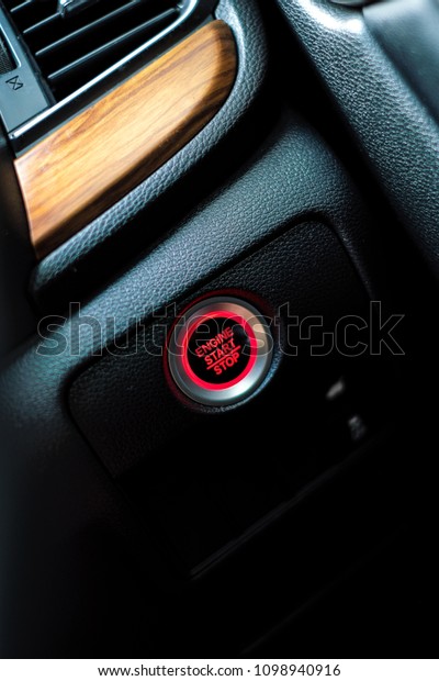 Car engine start and stop\
button