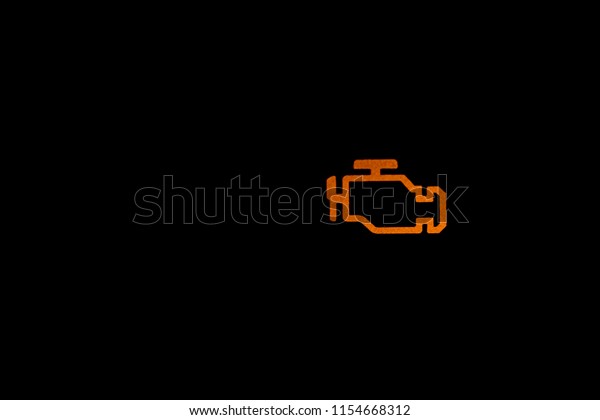 orange sign in car