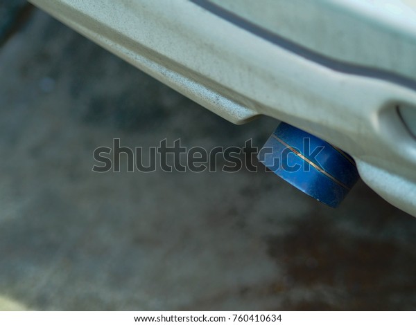 Car exhaust pipe., Close up intake exhaust\
under car vehicle, exhaust pipe\
texture.