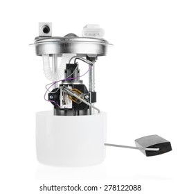 Car Fuel Pump Module On A White Background