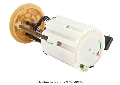 Car Fuel Pump Module On A White Background