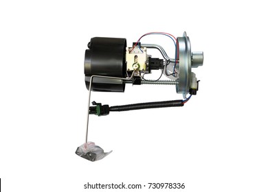 Car Fuel Pump Module On A White Background