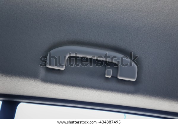 Car Grab Handles Car Interior Stock Photo Edit Now 434887495