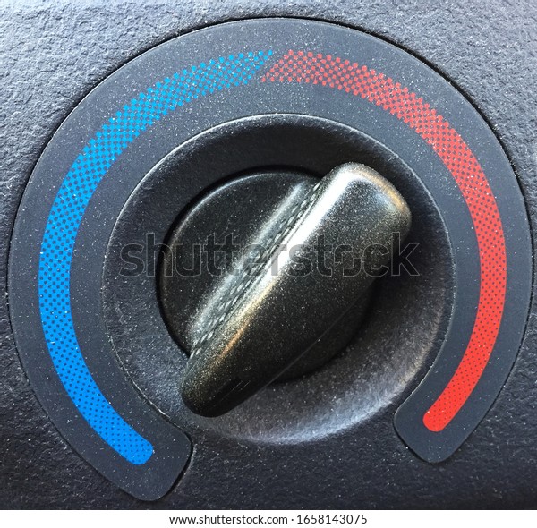 Car heating and cooling regulator knob.\
Automobile industry