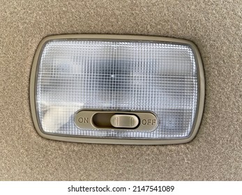 Car Inside Cabin Light On Roof Stock Photo 2147541089 | Shutterstock