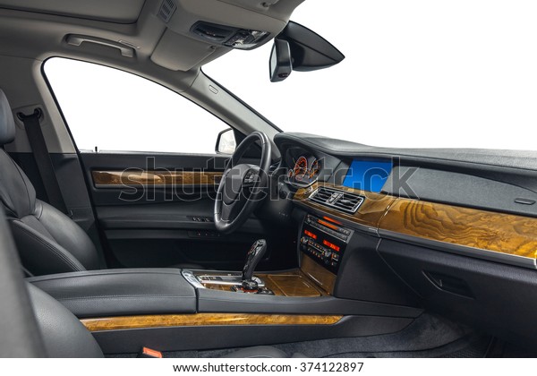 Car Inside Driver Place Interior Prestige Stock Photo Edit Now