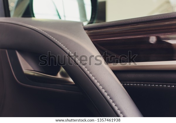 Car Inside Interior Prestige Modern Car Stock Photo Edit Now