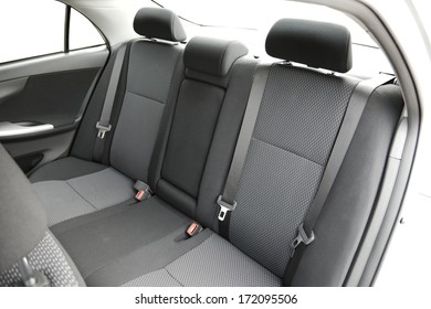 Car Interior With Back Seats