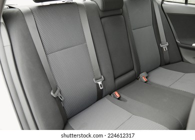 Car Interior With Back Seats