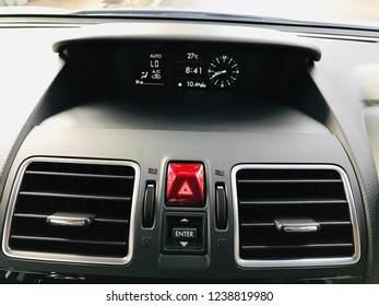 Car interior as background