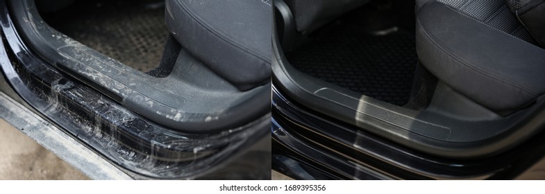  Car Interior Before And After Cleaning Close Up