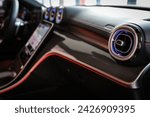 car interior design and color ambiance