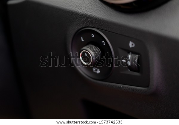 Car interior details of\
car luxury.\
