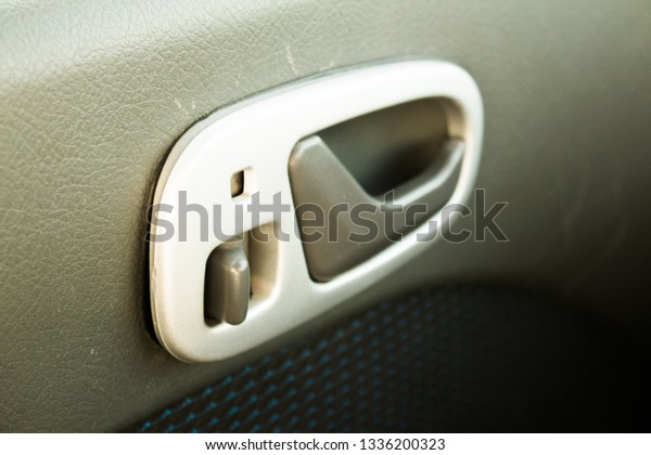Car Interior Handle Car Door Close Stock Photo Edit Now