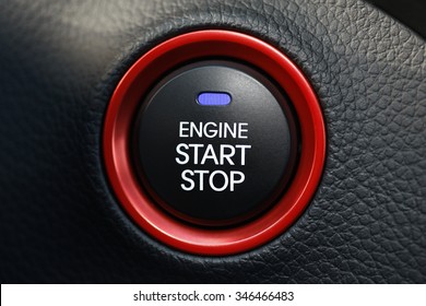 car interior, key, start&stop