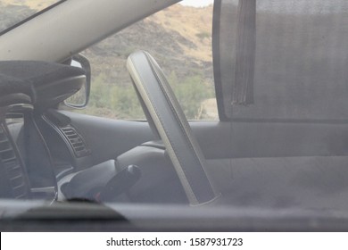 Car Interior View from outside