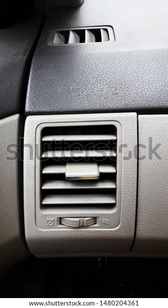 car internal ac fan closeup\
image