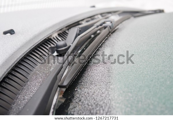 car janitor froze to the glass of\
the car at low temperature. Problems with the car in\
winter