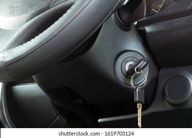 Car Key to open and/or start an automobile.Ignition switches - Powered by Shutterstock