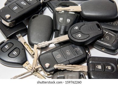 Car Key With Remote Control. 