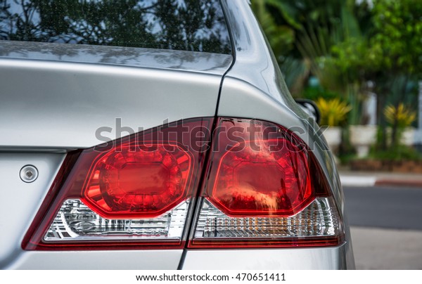Car lamp\
closeup