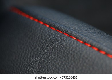 Car Leather Interior Details
