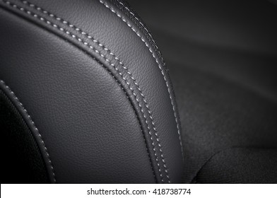  Car Leather Interior Details With Stitch