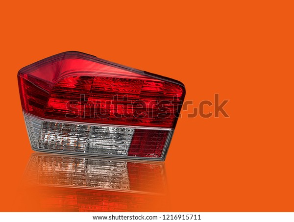 Car led light system, which is
separate from the placenta scene white background is cut
off.