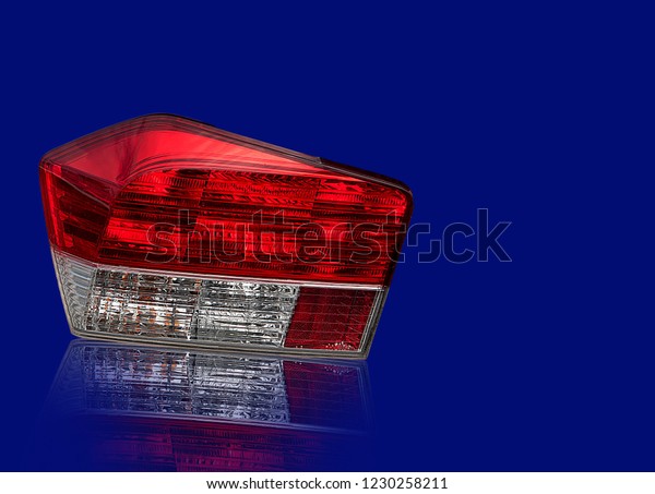 Car LED light\
system which is, separate from the placenta scene white background\
is cut off background\
purple