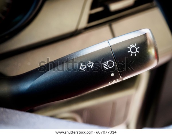 Car lighting control\
switch