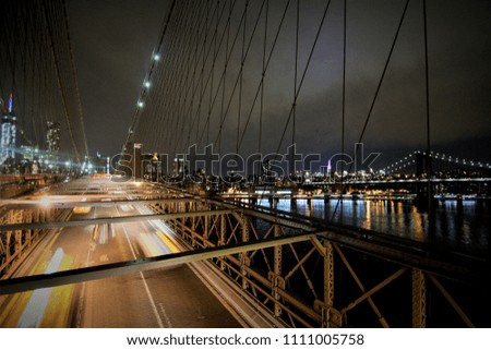 Similar – Brooklyn Bridge south view