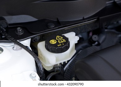 Car Maintenance, Check The Level Of Brake Fluid